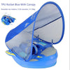 Solid Non-inflatable Swim Trainer with Sunshade For Kids, baby - Blindly Shop