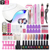 Pro Complete Manicure Nail Art Kit With UV Nail Drier, Nail Dril And Nail Gel - Blindly Shop