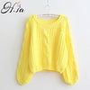 Jumpers Candy Color Chic Short Sweater - Blindly Shop