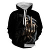 Cool Skull Women/Men classic Hooded Sweatshirt, tees &amp; Shorts - Blindly Shop