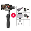 3-Axis Pro Handheld Gimbal Stabilizer w/Focus Pull &amp; Zoom for Cell phones And Action cameras - Blindly Shop
