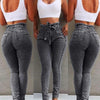 Slim Fit Stretched Denim Jeans - Blindly Shop