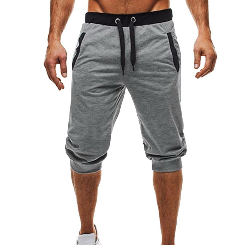 Casual Slim Harem Shorts Soft 3/4 Trousers - Blindly Shop