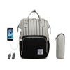 Large Capacity Waterproof  Baby/ Maternity Diaper Bag Backpack With USB Interface - Blindly Shop