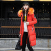 Women Fashion Hooded  Fur Collar Warm Winter Jacket - Blindly Shop