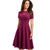 Hollow out Button vestidos Business Party Dress - Blindly Shop