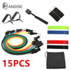 Resistance Bands Set with Door Anchor &amp; Ankle Straps for  Home Workouts - Blindly Shop