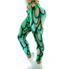 Slim fit 3D green dragonfly sports jogging pants - Blindly Shop