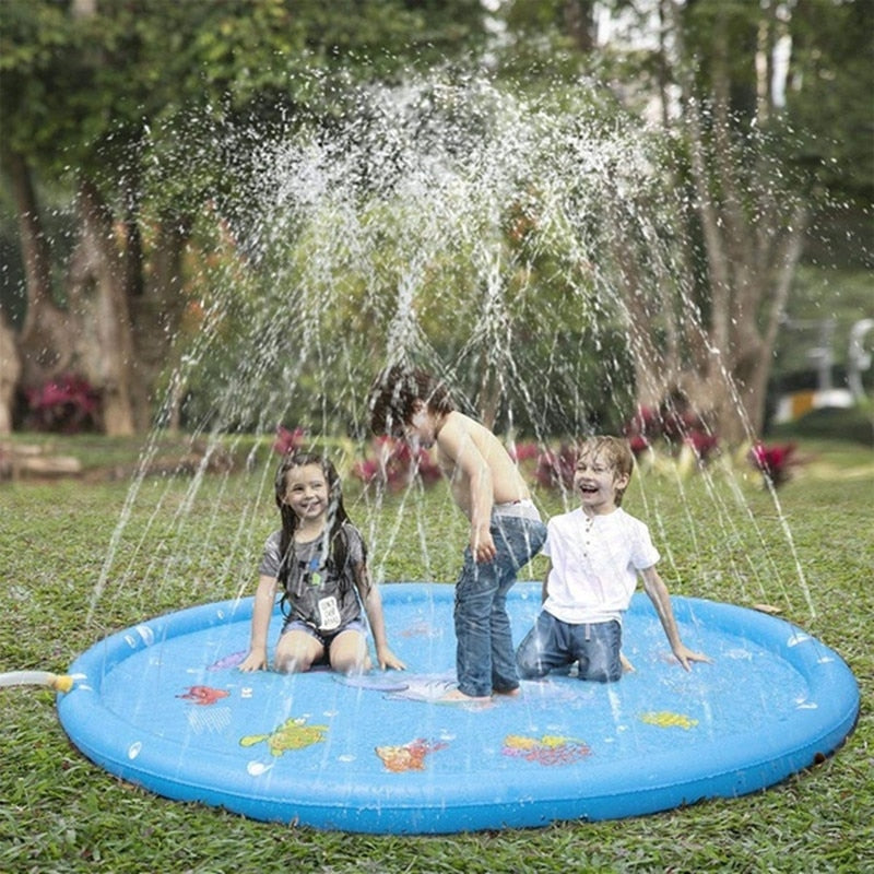 Summer Lawn Water Outdoor Splash Mat for Children  /Sprinkle Splash Water Toy - Blindly Shop