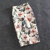 Casual Skirts Plus Size Flowers Print Pencil Skirt - Blindly Shop