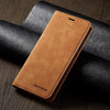 Leather Magnet Wallet Case For Samsung Galaxy Series - Blindly Shop