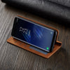 Leather Magnet Wallet Case For Samsung Galaxy Series - Blindly Shop