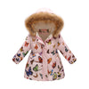 Kid girl&#39;s Hooded Outerwear for Winter