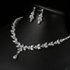 Women Wedding Party Earrings &amp; Necklace Jewelry Sets