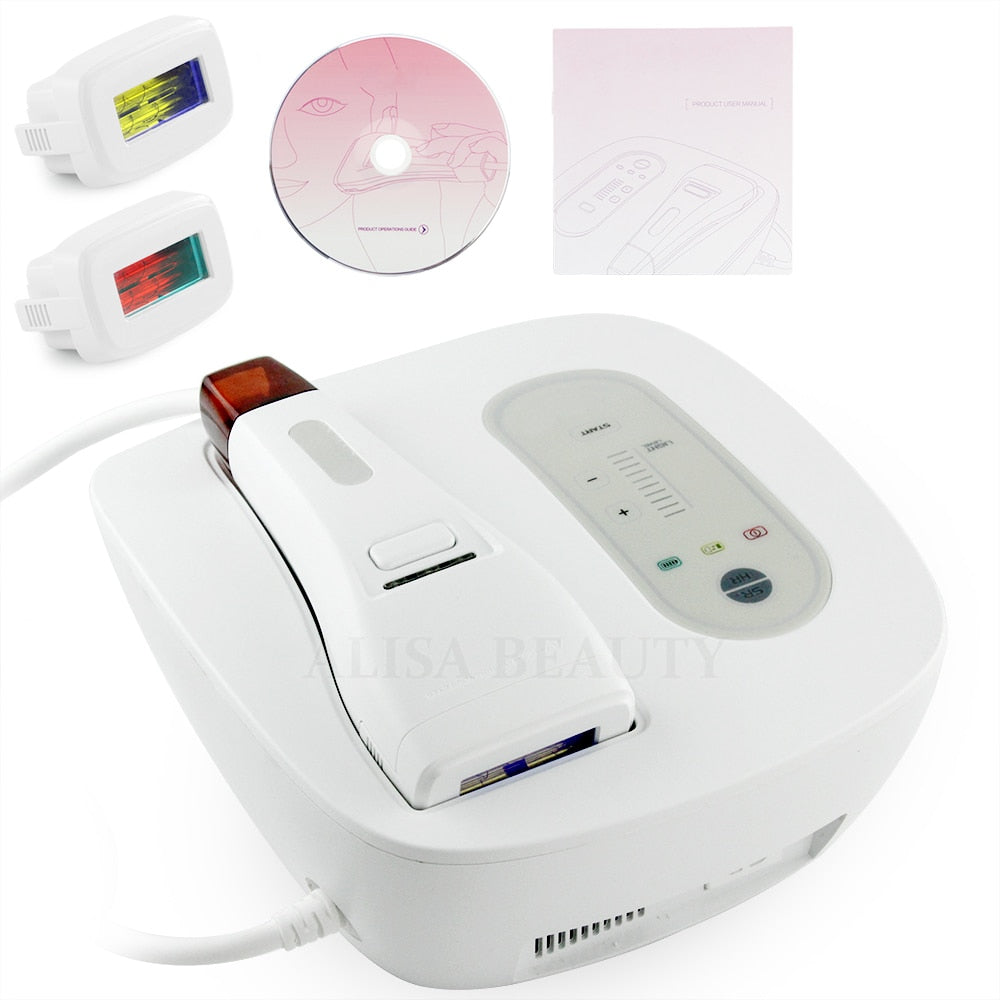 Professional 2 in 1 IPL Permanent Laser Hair Removal and Skin Rejuvenation Device - Blindly Shop