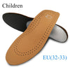 Leather orthotic insole for Flat Feet Arch shoes - Blindly Shop