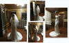 Beautiful Lace Embroidery Half Sleeve Wedding Dresses