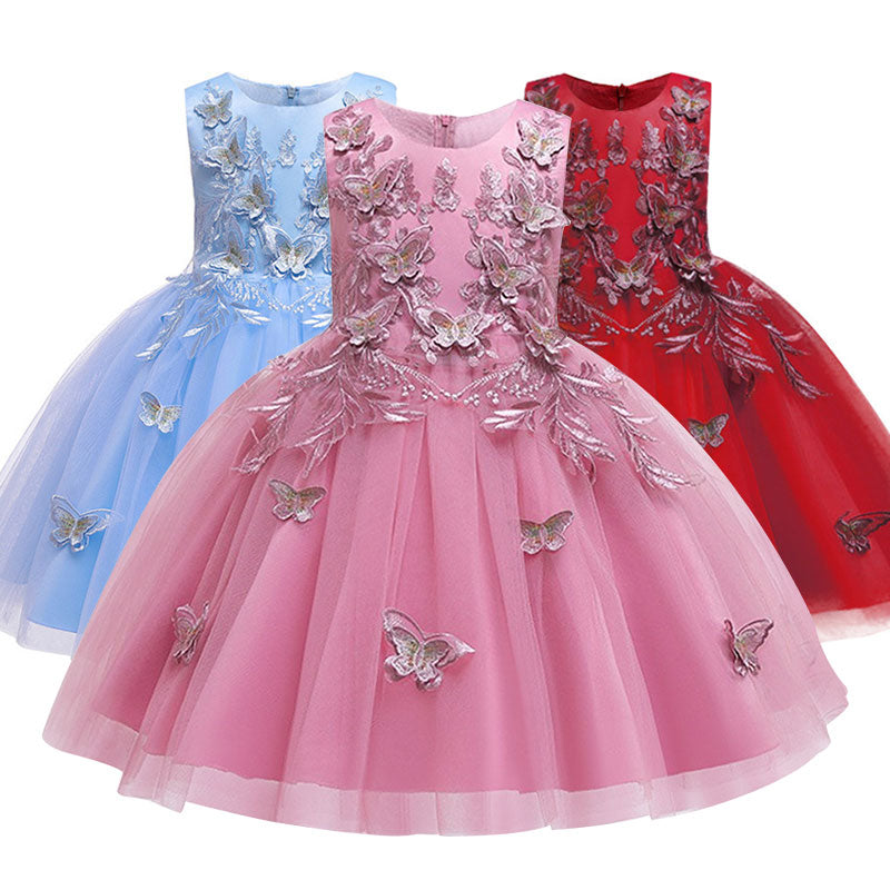 Princess Christmas Dress for 3-12 Years Girls