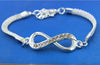 Rhinestone Infinity Bracelet Men&#39;s Women&#39;s Jewelry