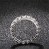 Inlay Cubic Zirconia Unique Shaped Ring for Women