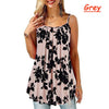 Summer Sleeveless Floral Print Casual Loose top