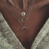 Star &amp; Moon Pendant Necklace For Women - Blindly Shop