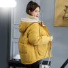 Women&#39;s Cotton padded Parka Outwear Hooded 7 Colors Solid Coat