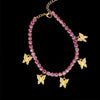 Gold Butterfly Anklet Bracelet for Women - Blindly Shop