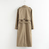 Double breasted outwear sashes office coat - Blindly Shop