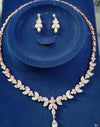 Women Wedding Party Earrings &amp; Necklace Jewelry Sets