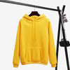 Long Sleeves Oh Yes Letter Printed Yellow Pullovers Tops