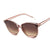 New Classic Oval Red Women Sunglasses