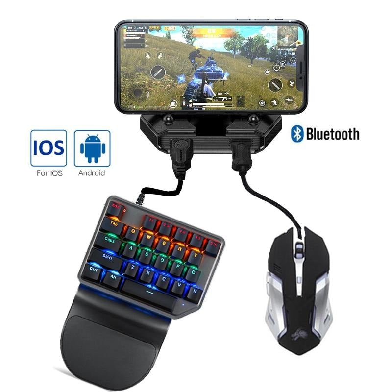 Gaming controller Keyboard Mouse iPhone and Android