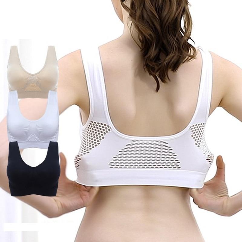 Seamless Cotton Breathable Underwear Wireless Bra