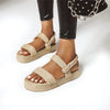 Women&#39;s Flat Sole Gladiator Sandals - Blindly Shop