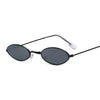 Retro Small Oval Sunglasses for Women