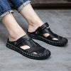 Breathable Men Casual Leather Sandals - Blindly Shop