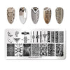 Elegant multi design nail stamping plates
