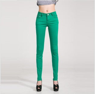 Women's Pencil Stretch Skinny  Jeans - Blindly Shop