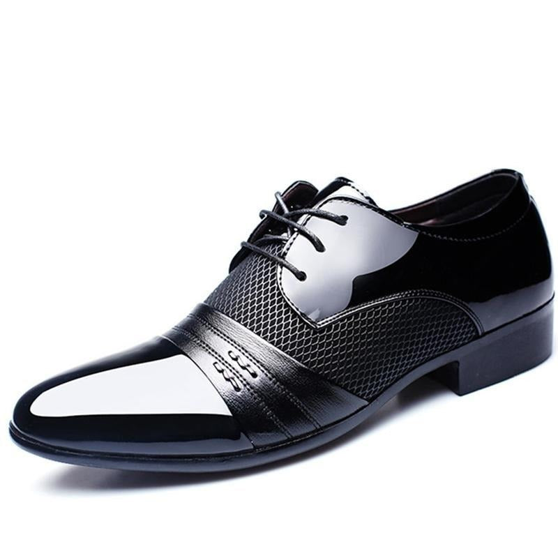 Men's Leather Business Shoes - Blindly Shop
