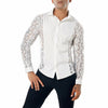 Luxury Floral Embroidery Lace Shirt for Men