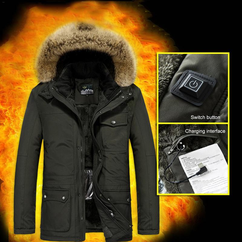 Premium Electric  Heated Jacket For Men - Blindly Shop