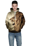 PREMIUM Autumn Winter Fashion Lion Ancient Digital Printing Men/Women Sweatshirts - Blindly Shop