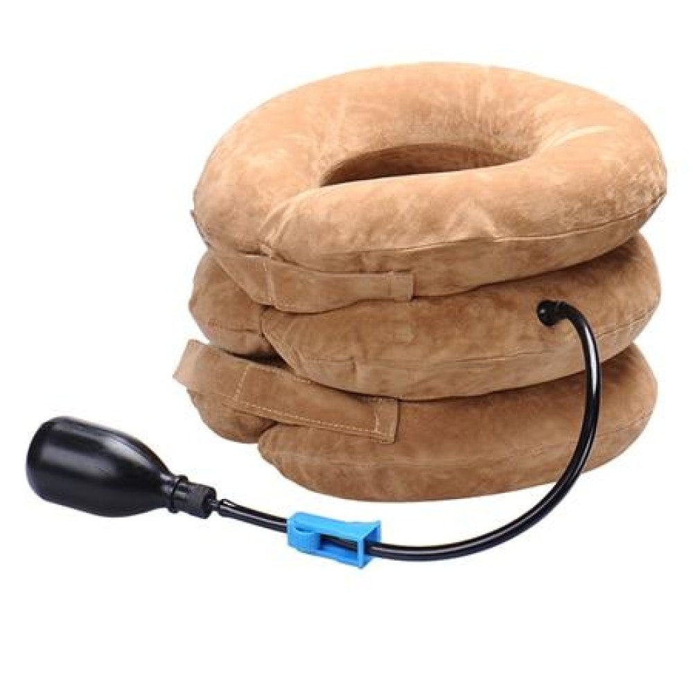 Neck cervical traction device - inflatable collar - Blindly Shop