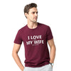 I Love My Wife FUNNY Beer print Humor T-shirt - Blindly Shop