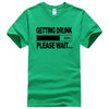 Drunk funny cotton T-shirt - Blindly Shop