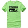 Drunk funny cotton T-shirt - Blindly Shop