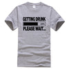 Drunk funny cotton T-shirt - Blindly Shop