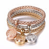 3Pcs Crystal Charm Bracelet For Women - Blindly Shop