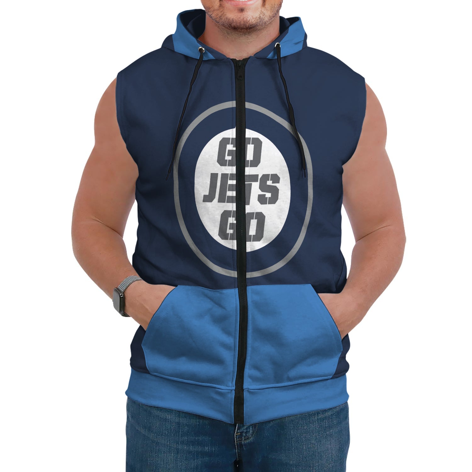 Exclusive For Fans Custom Sleeveless  Hoodie - Blindly Shop